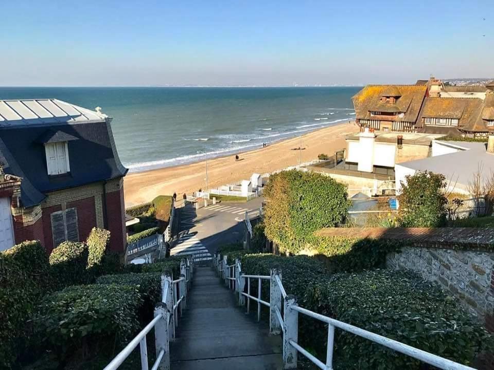 2 Chambres, 50M Centre Ville Plage, Jardin Wifi Villers-sur-Mer Bagian luar foto