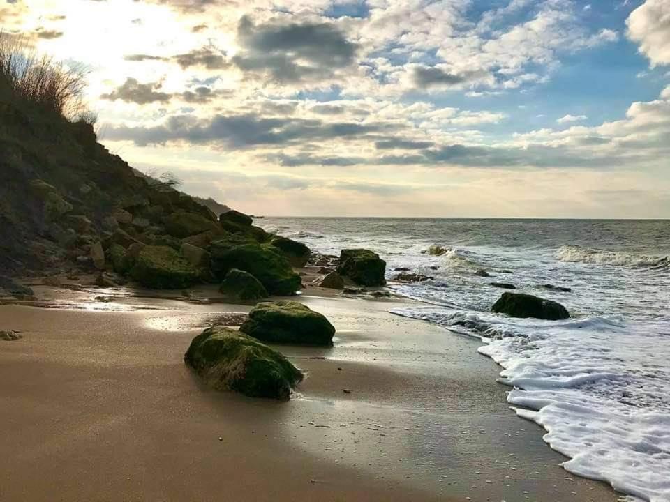 2 Chambres, 50M Centre Ville Plage, Jardin Wifi Villers-sur-Mer Bagian luar foto